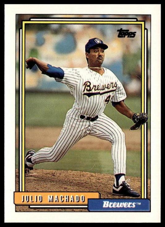 1992 Topps #208 Julio Machado