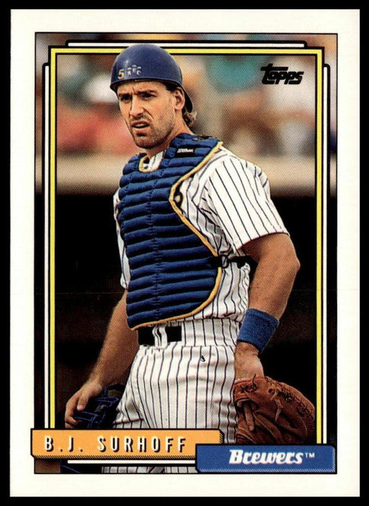 1992 Topps #718 B.J. Surhoff