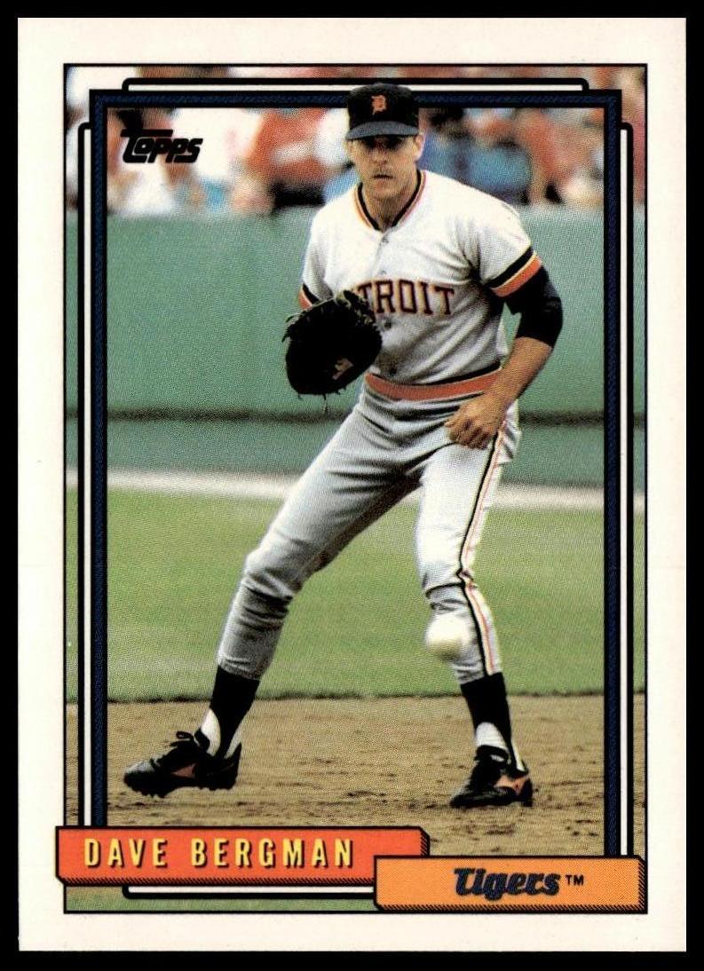 1992 Topps #354 Dave Bergman