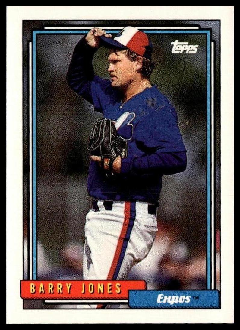 1992 Topps #361 Barry Jones