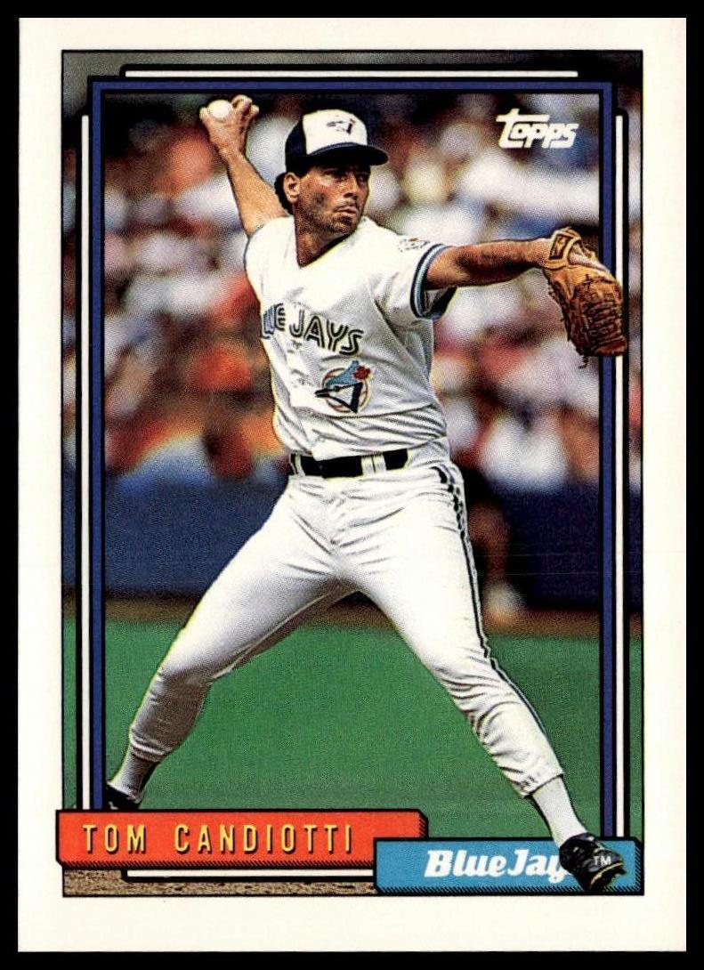 1992 Topps #38 Tom Candiotti