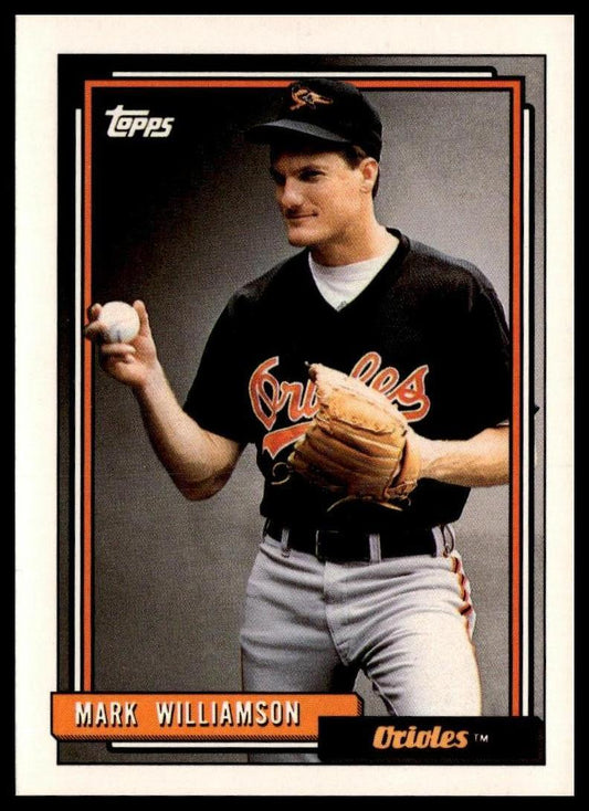 1992 Topps #628 Mark Williamson