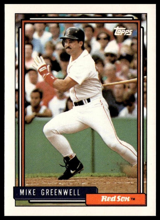 1992 Topps #113 Mike Greenwell