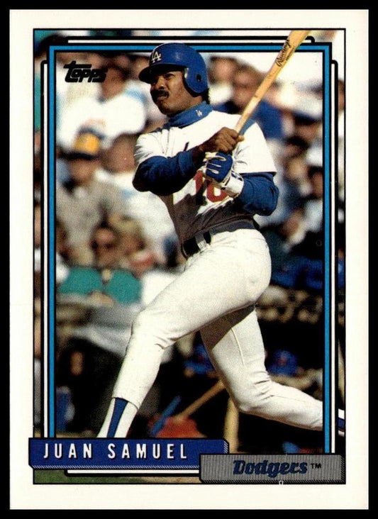 1992 Topps #315 Juan Samuel
