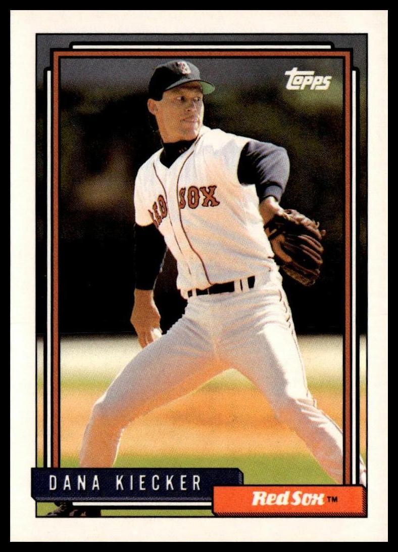 1992 Topps #163 Dana Kiecker