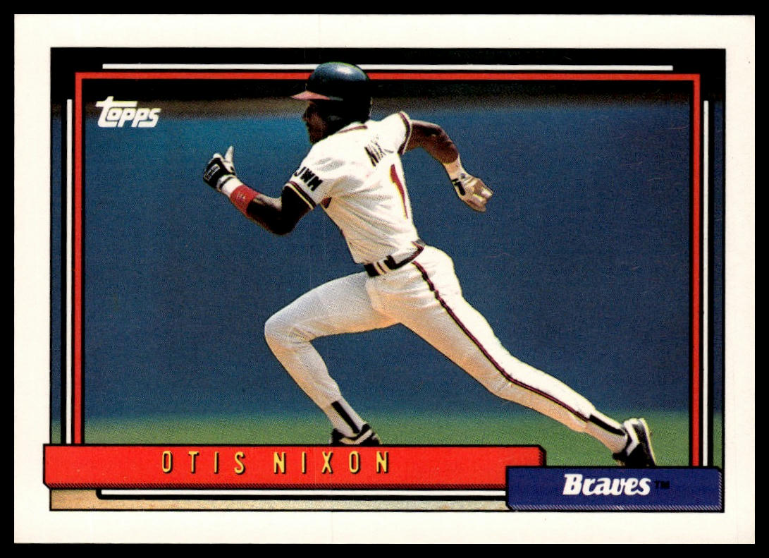 1992 Topps #340 Otis Nixon