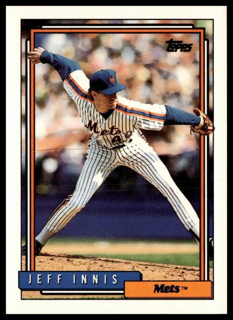 1992 Topps #139 Jeff Innis