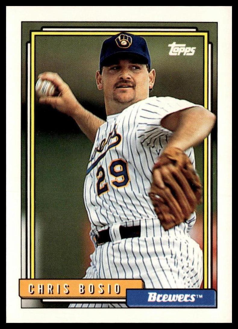 1992 Topps #638 Chris Bosio