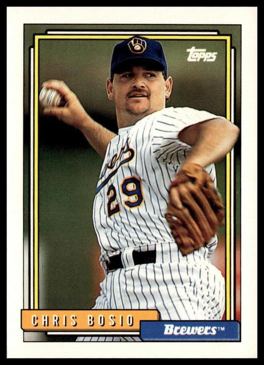 1992 Topps #638 Chris Bosio