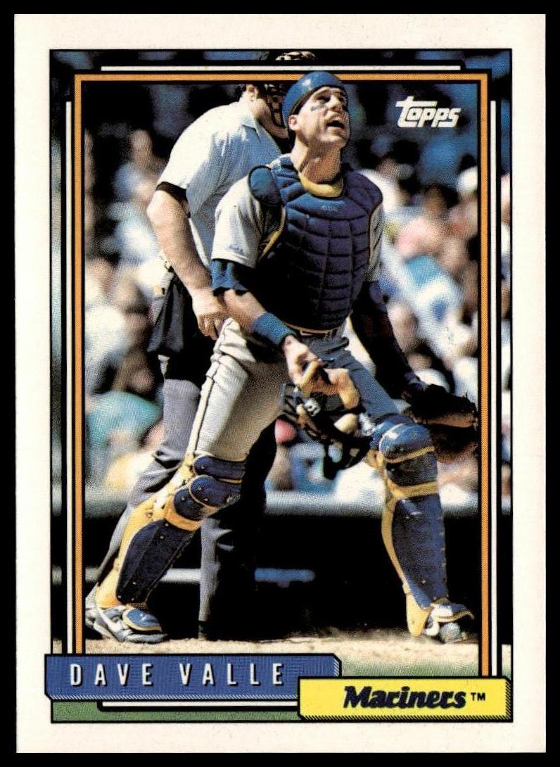 1992 Topps #294 Dave Valle