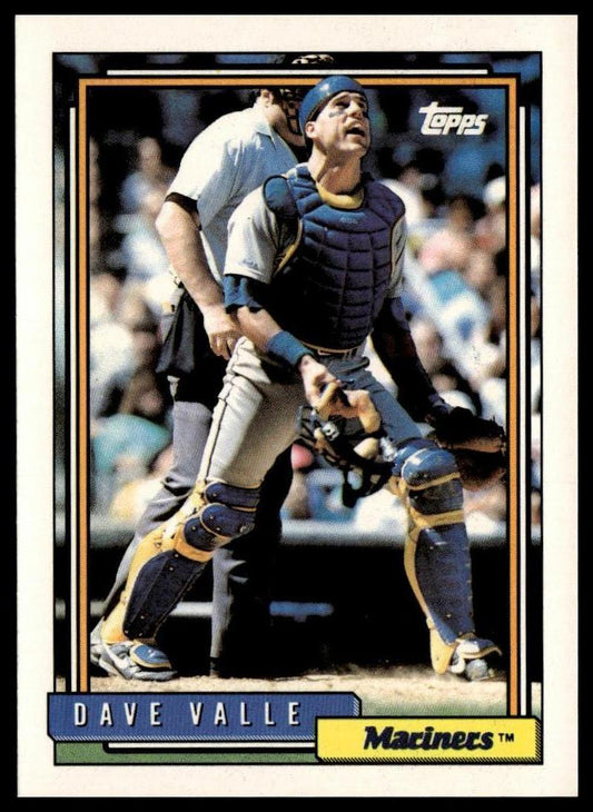 1992 Topps #294 Dave Valle