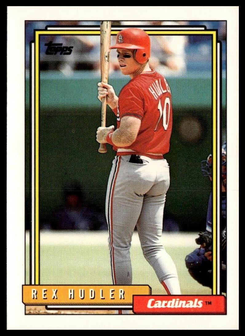 1992 Topps #47 Rex Hudler