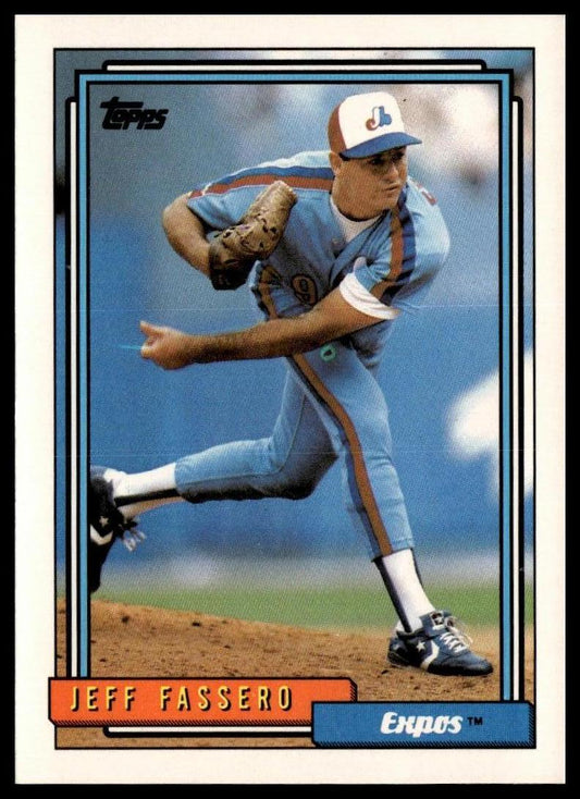1992 Topps #423 Jeff Fassero