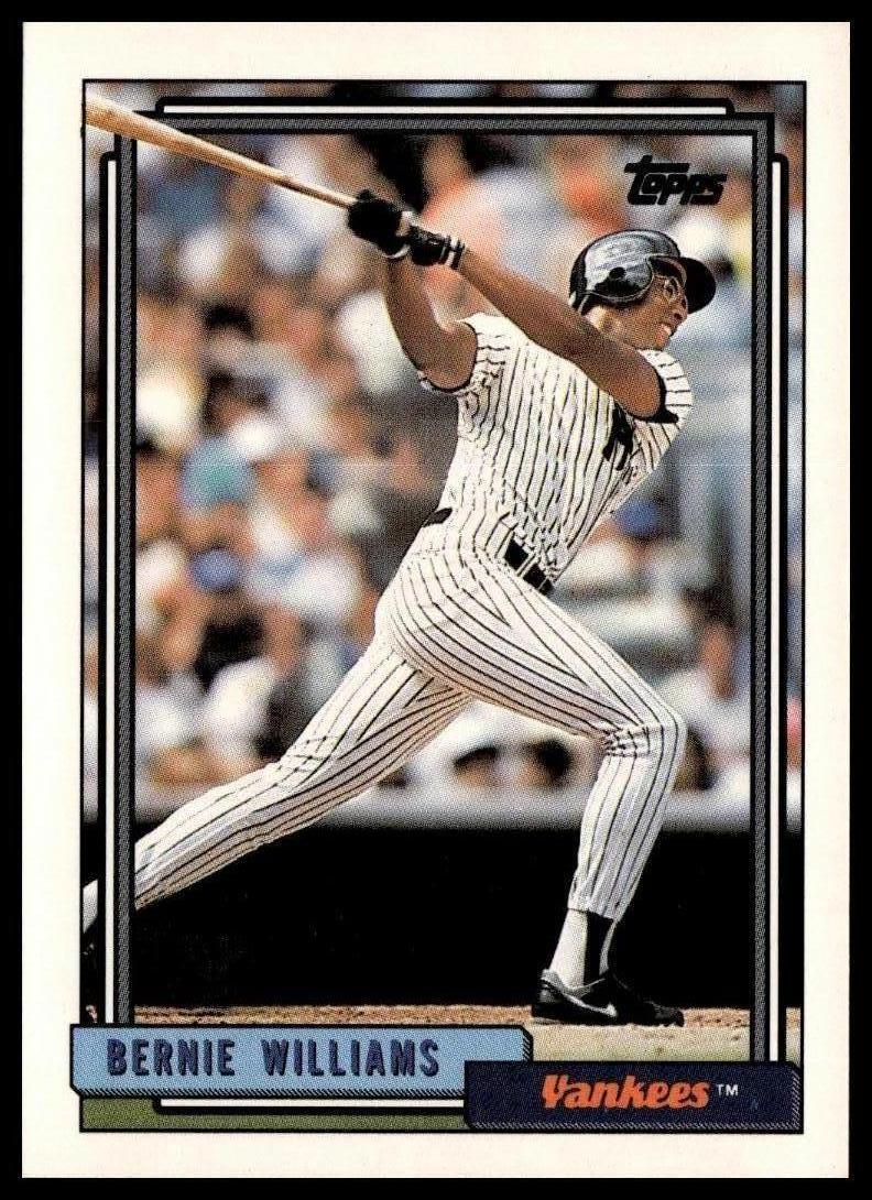 1992 Topps #374 Bernie Williams