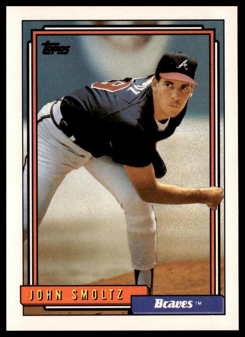 1992 Topps #245 John Smoltz