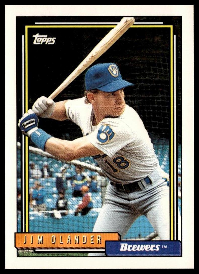 1992 Topps #7 Jim Olander