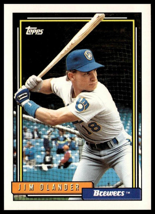 1992 Topps #7 Jim Olander