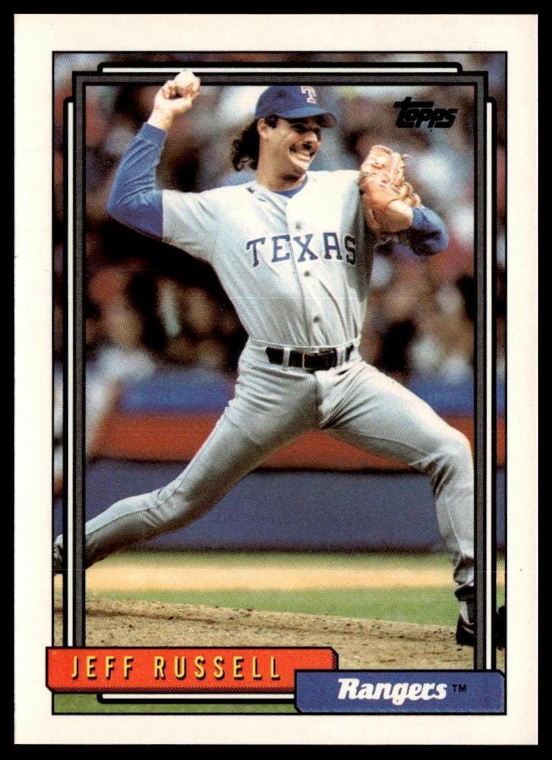 1992 Topps #257 Jeff Russell