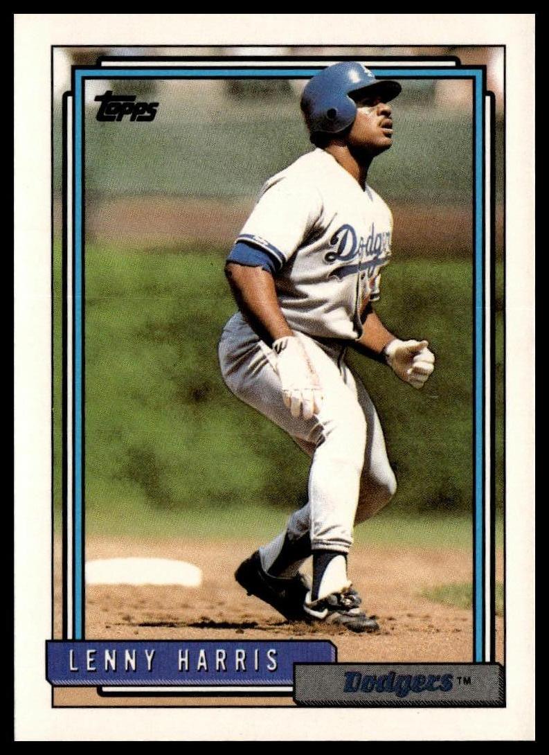 1992 Topps #92 Lenny Harris