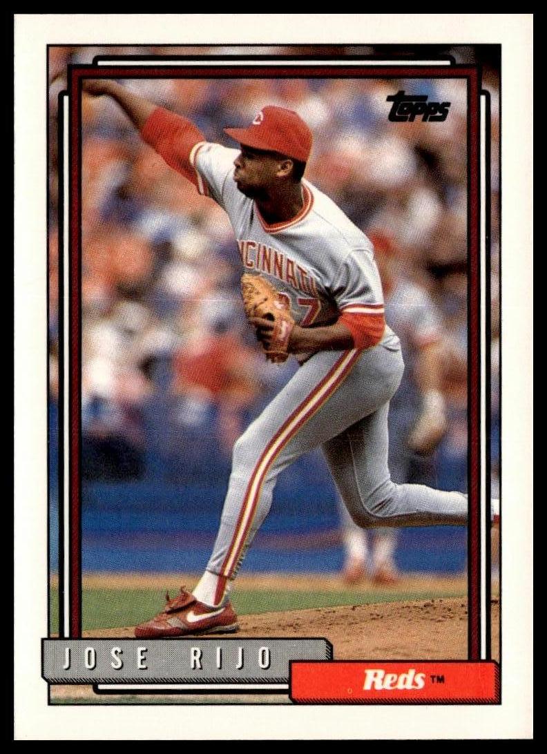 1992 Topps #220 Jose Rijo