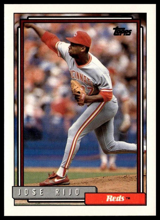 1992 Topps #220 Jose Rijo