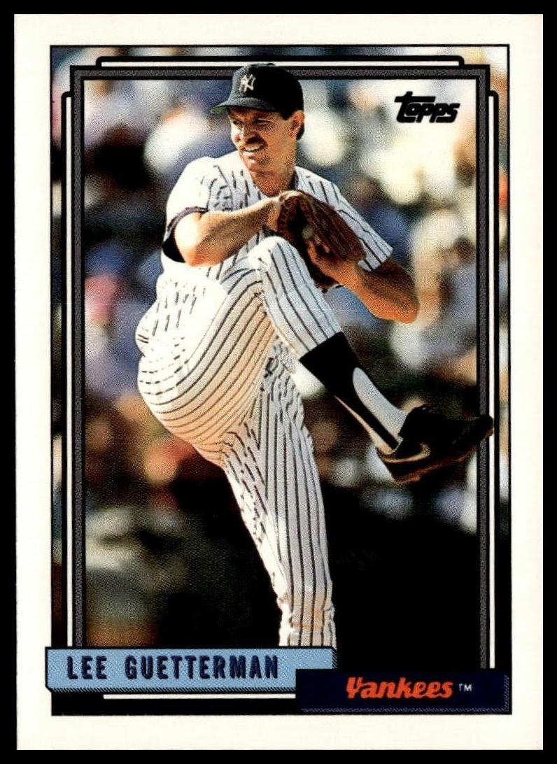 1992 Topps #578 Lee Guetterman