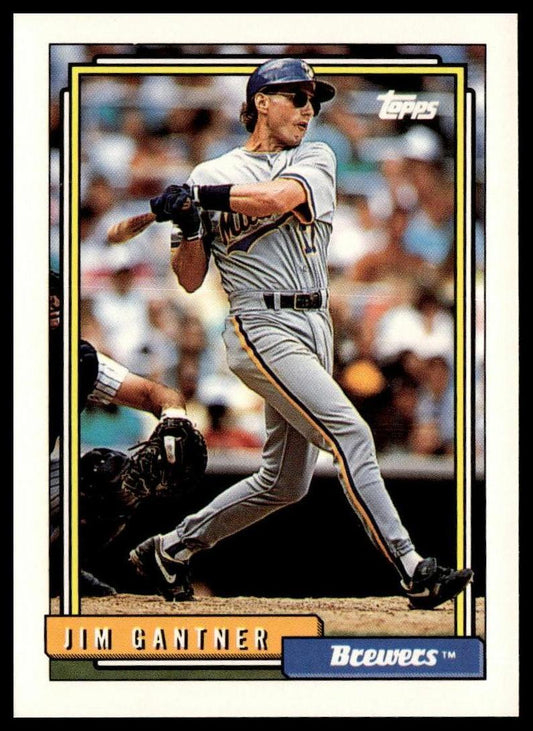 1992 Topps #248 Jim Gantner
