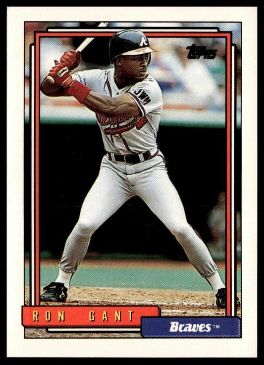 1992 Topps #25 Ron Gant