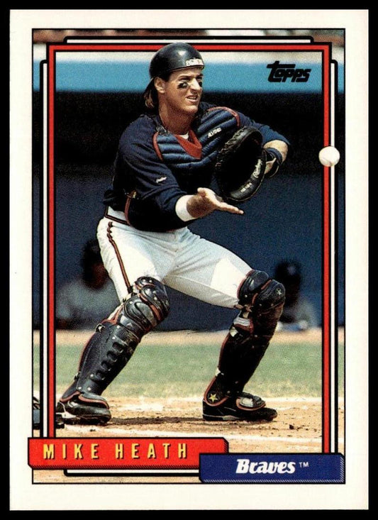1992 Topps #16 Mike Heath