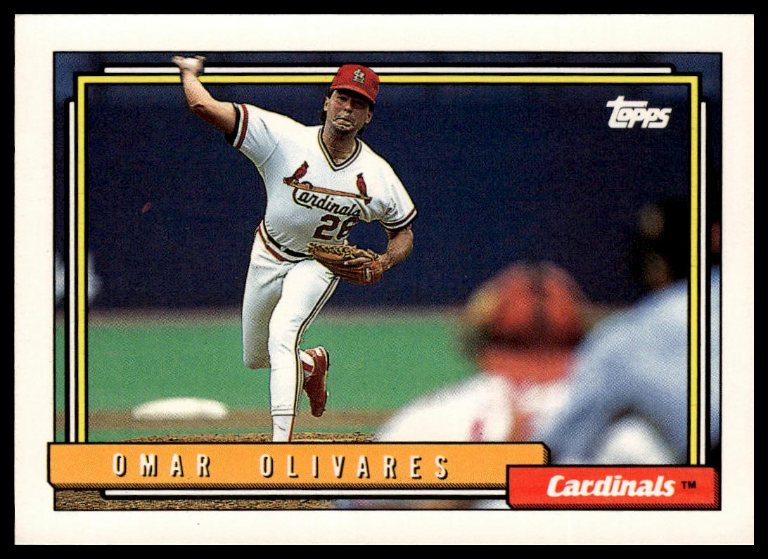 1992 Topps #193 Omar Olivares