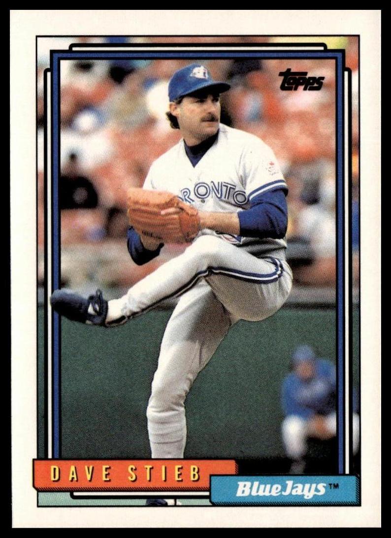 1992 Topps #535 Dave Stieb