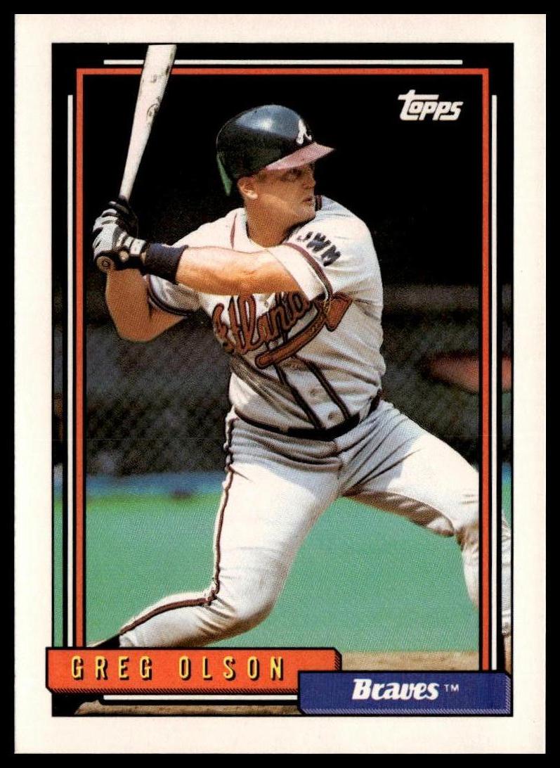 1992 Topps #39 Greg Olson
