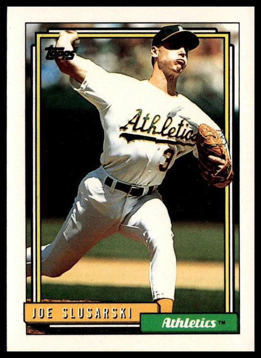 1992 Topps #651 Joe Slusarski
