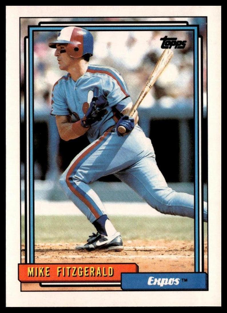 1992 Topps #761 Mike Fitzgerald