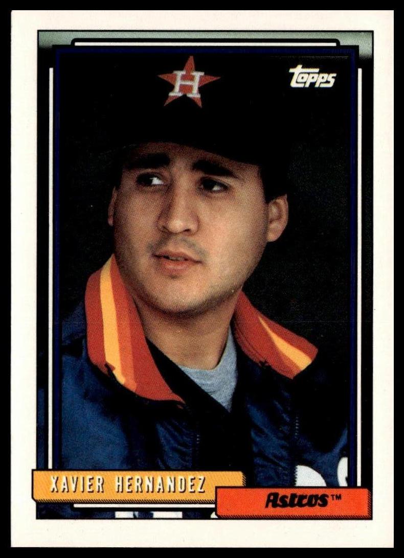 1992 Topps #640 Xavier Hernandez