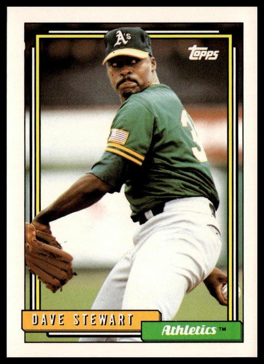 1992 Topps #410 Dave Stewart