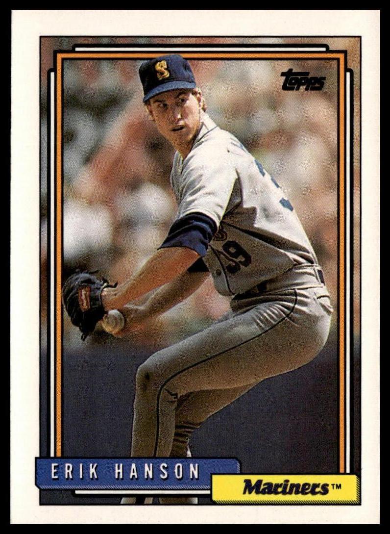 1992 Topps #71 Erik Hanson