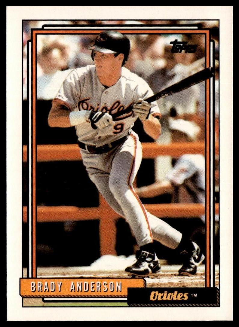 1992 Topps #268 Brady Anderson