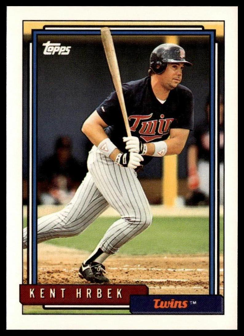 1992 Topps #347 Kent Hrbek