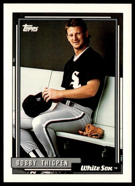 1992 Topps #505 Bobby Thigpen