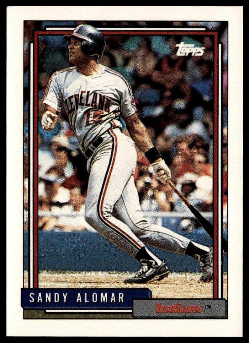 1992 Topps #420 Sandy Alomar