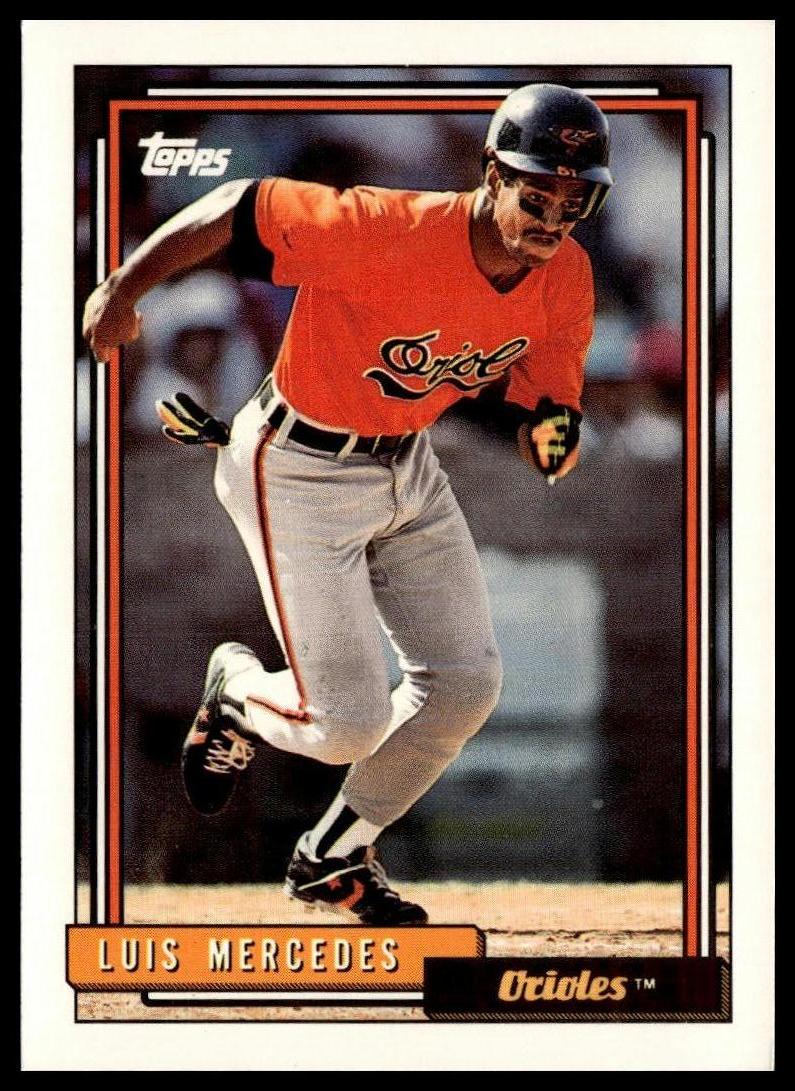 1992 Topps #603 Luis Mercedes