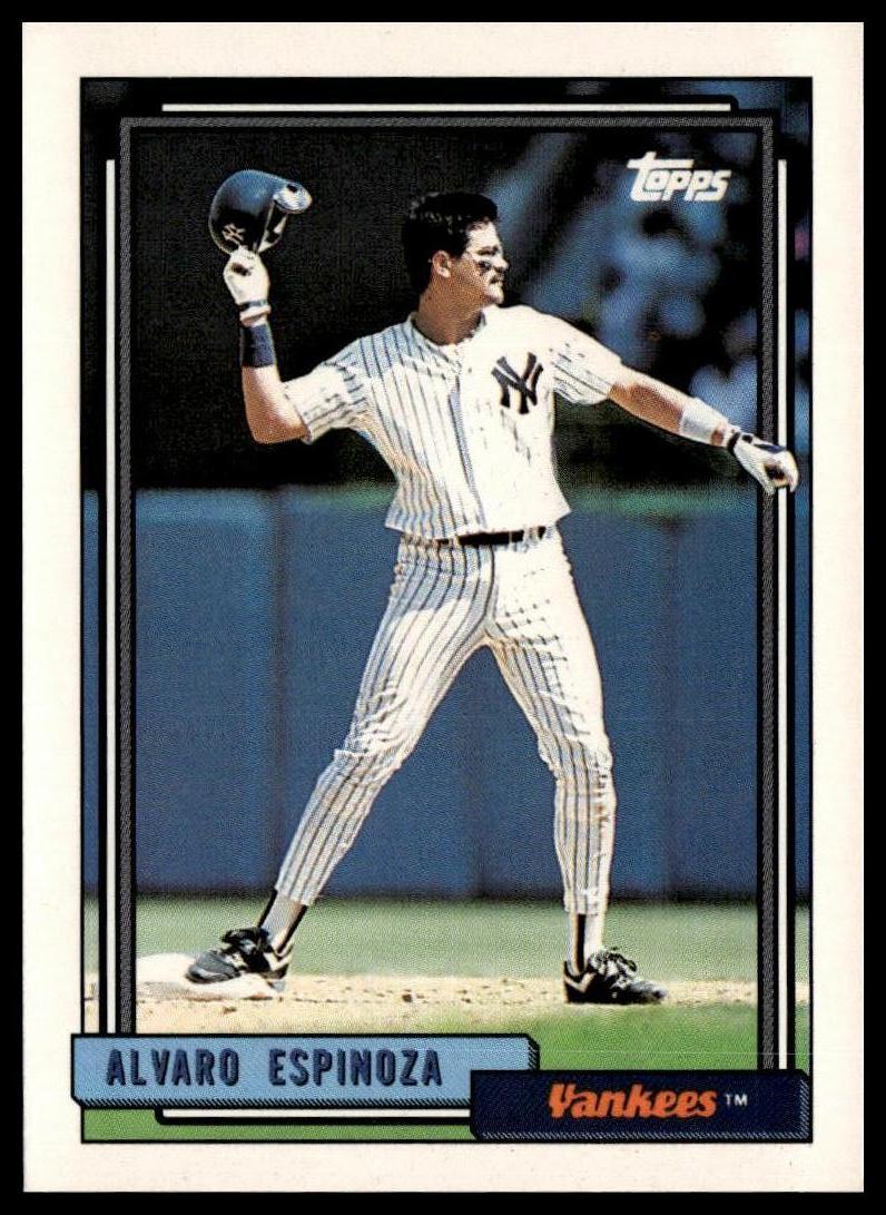 1992 Topps #243 Alvaro Espinoza