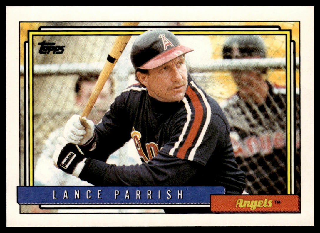 1992 Topps #360 Lance Parrish