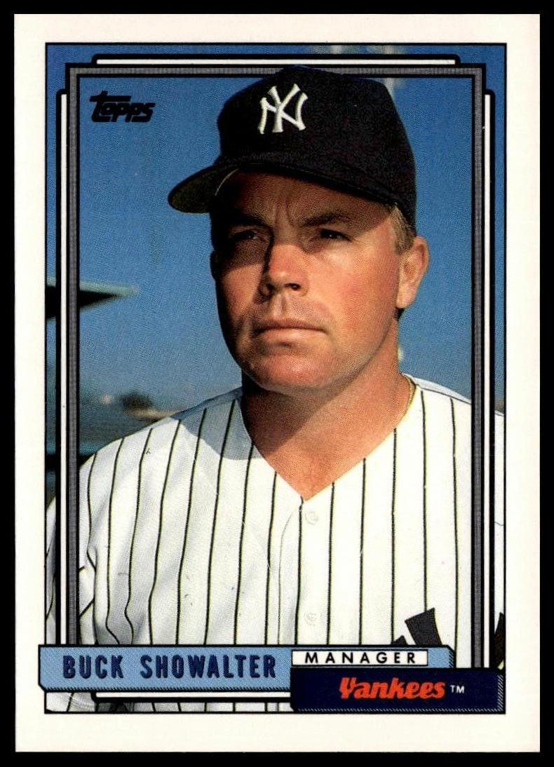 1992 Topps #201 Buck Showalter
