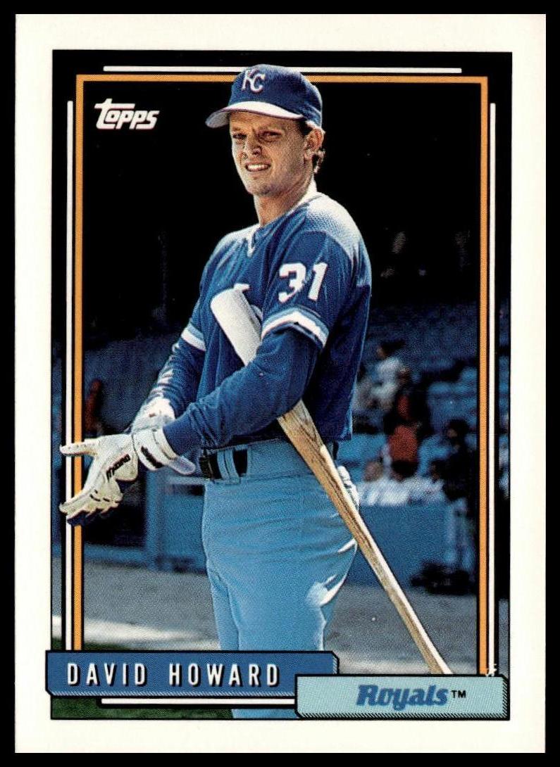 1992 Topps #641 David Howard