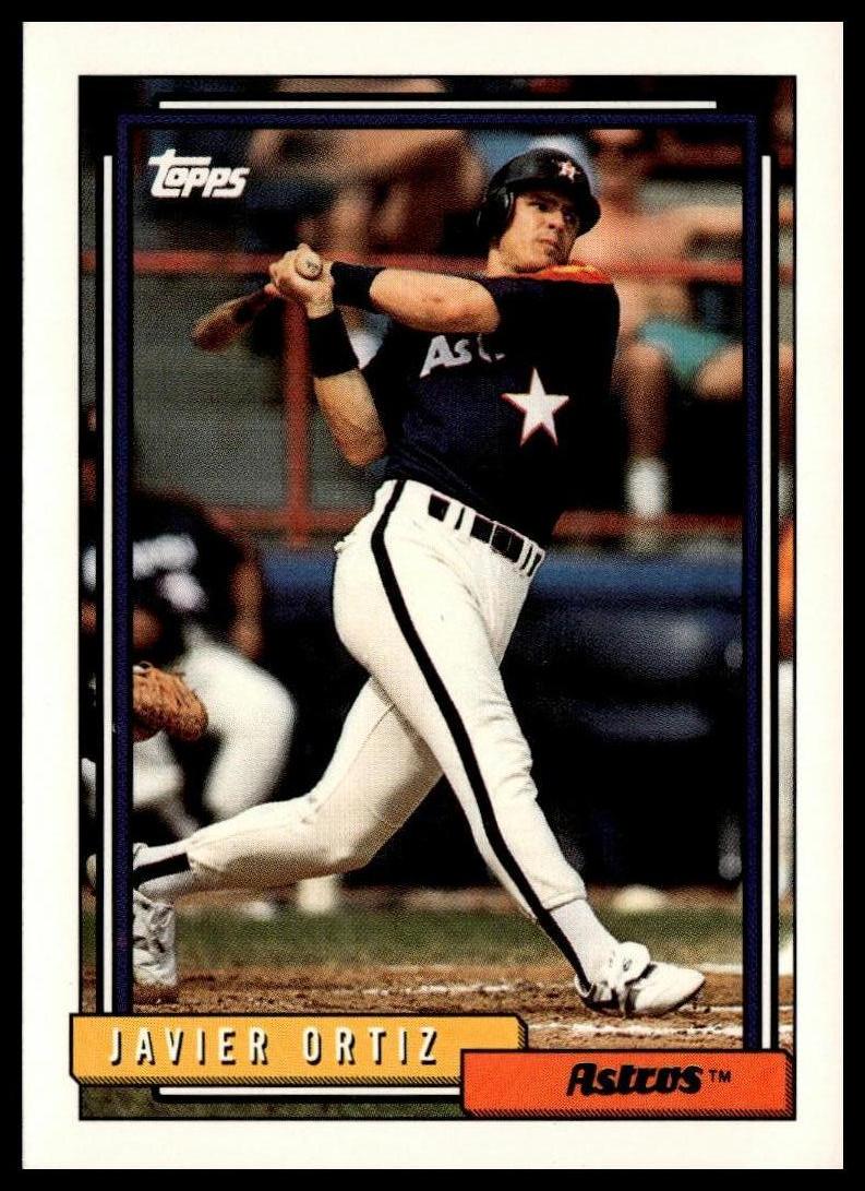 1992 Topps #362 Javier Ortiz