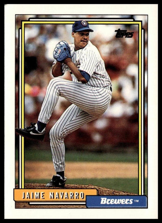 1992 Topps #222 Jaime Navarro