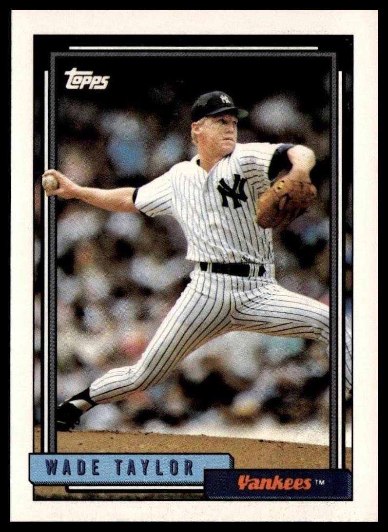 1992 Topps #562 Wade Taylor