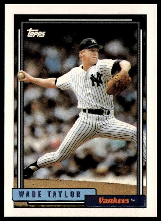 1992 Topps #562 Wade Taylor